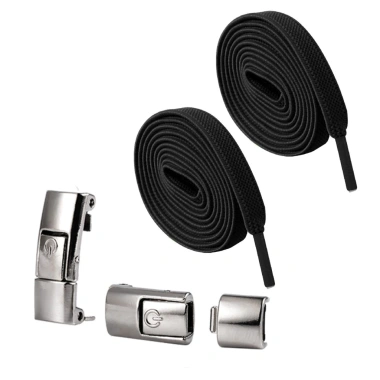 Phụ kiện buộc giày ren 2 chiếc – Một kích thước vừa vặn mọi loại giày, khóa kim loại bền 10