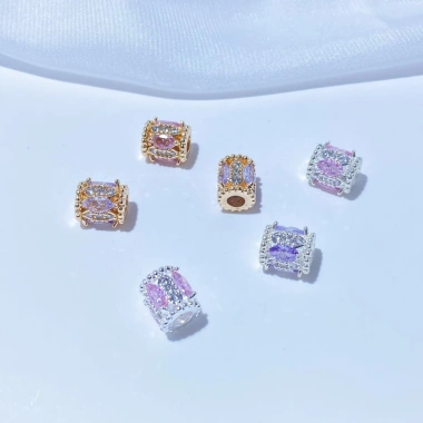 Phụ kiện chà xát tay Spacer Beads 14k DIY Giá chỉ 42.060đ giảm mạnh