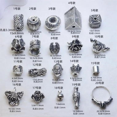 Phụ kiện hạt thùng chải hình khối hoa - Đường tự làm, giảm giá, giá 40.112 VND