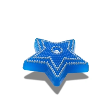 Phụ kiện Jibbitz Charm Lights Up Blue Star có đá quý, đèn xanh, giảm giá 225.000₫ 3