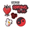 Phụ kiện Jibbitz Heart Breaker cho xăng đan - Giá ưu đãi 595.000₫