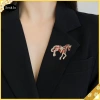 Phụ kiện ngựa hợp kim Trâm cài kim cương giả Lapel Pin cung hoàng đạo 113.300₫