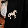 Phụ kiện ngựa hợp kim Trâm cài kim cương giả Lapel Pin cung hoàng đạo 113.300₫ 8