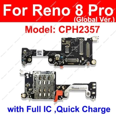 Phụ kiện OPPO Reno 8 Pro 5G - Khay SIM và đầu nối, dễ lắp, giá ưu đãi 284.900đ