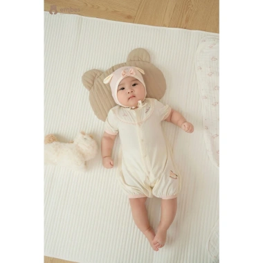 Phụ Kiện Sơ Sinh Mũ Buộc Tai Cún Cute Cotton Mềm Mại 0-9 Tháng - Giá 64.350đ 5