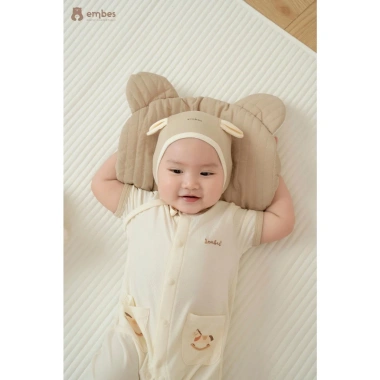 Phụ Kiện Sơ Sinh Mũ Buộc Tai Cún Cute Cotton Mềm Mại 0-9 Tháng - Giá 64.350đ 8