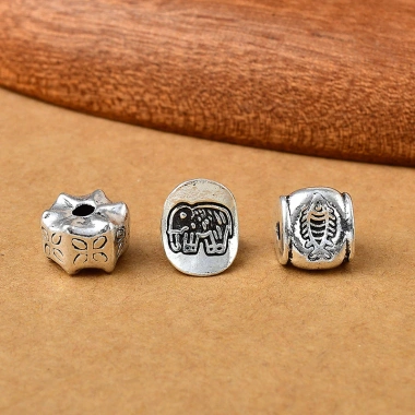 Phụ kiện Spacer DIY Dây bện bạc Thái Lan Retro - Thiết kế vintage, chất liệu bền, giá ưu đãi 22.916 VND 3 Phụ kiện Spacer DIY Dây bện bạc Thái Lan Retro - Thiết kế vintage, chất liệu bền, giá ưu đãi 22.916 VND 3