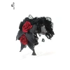 Phụ kiện tóc F & X Lolita ren đỏ đen - Băng đô nơ bướm Goth, giảm còn 379.965đ 2
