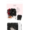 Phụ kiện tóc F & X Lolita ren đỏ đen - Băng đô nơ bướm Goth, giảm còn 379.965đ 8