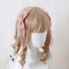 Phụ kiện tóc FX Lolita băng đô nơ hồng khói - Trang trí Mori Girl, vòng tóc KC, hoa hồng đắng, giảm giá 22% 4