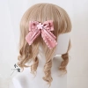 Phụ kiện tóc FX Lolita băng đô nơ hồng khói - Trang trí Mori Girl, vòng tóc KC, hoa hồng đắng, giảm giá 22% 7