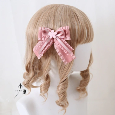 Phụ kiện tóc FX Lolita băng đô nơ hồng khói - Trang trí Mori Girl, vòng tóc KC, hoa hồng đắng, giảm giá 22% 7 Phụ kiện tóc FX Lolita băng đô nơ hồng khói - Trang trí Mori Girl, vòng tóc KC, hoa hồng đắng, giảm giá 22% 7