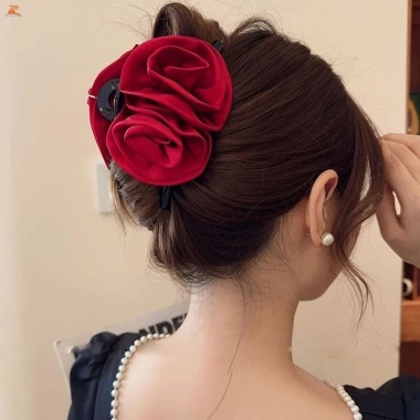Phụ kiện tóc nhẹ nhàng: lưới và kẹp đa chức năng, tạo kiểu DIY, giá 42.444₫