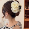 Phụ kiện tóc nhẹ nhàng: lưới và kẹp đa chức năng, tạo kiểu DIY, giá 42.444₫ 4