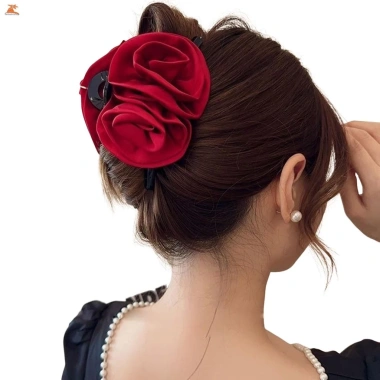 Phụ kiện tóc nhẹ nhàng: lưới và kẹp đa chức năng, tạo kiểu DIY, giá 42.444₫