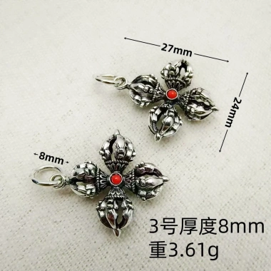 Phụ kiện tự làm Spacer Beads Cross Vajra - DIY trang sức, giảm 23% chỉ 59.256 VND 8