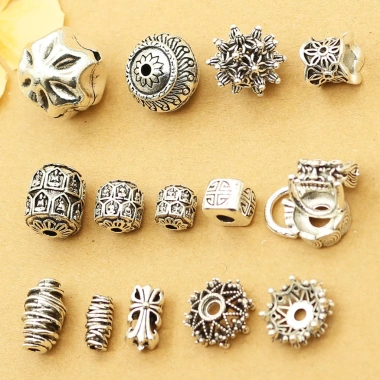 Phụ kiện vòng tay tự làm Spacer Beads - Hạt ngọc đa màu, dễ đan, giá 30,852₫