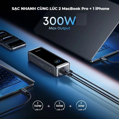 Pin Dự Phòng Anker Prime 26.250mAh 300W A110A Sạc Nhanh Đa Năng BH 18 Tháng 1 Đổi 1 6