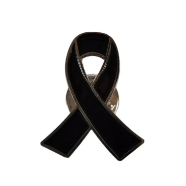 Pin huy hiệu màu đen Trâm cài ruy băng đen, lưu niệm nữ hoàng cho đám tang giá 31.900₫ 3