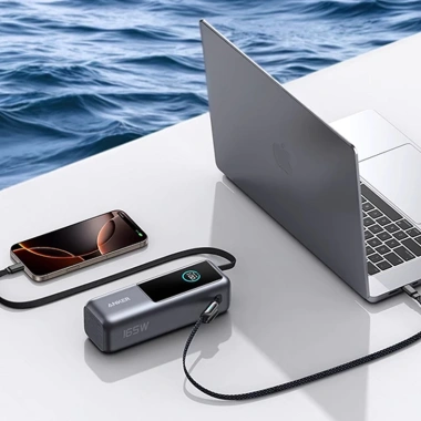 Pin sạc dự phòng Anker A1.695 25.000mAh 165W cáp rút gọn, bảo hành 18t, 1 đổi 1, 1,699,000 VND 7