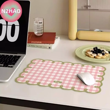 Placemat Diatom Bùn N2HAO Hình Chữ Nhật Cách Nhiệt, Chống Trượt, Thấm Hút - Trang Trí Bàn