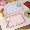 Placemat Diatom Bùn N2HAO Hình Chữ Nhật Cách Nhiệt, Chống Trượt, Thấm Hút - Trang Trí Bàn 6