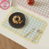 Placemat Diatom Bùn N2HAO Hình Chữ Nhật Cách Nhiệt, Chống Trượt, Thấm Hút - Trang Trí Bàn 7