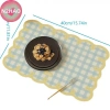 Placemat Diatom Bùn N2HAO Hình Chữ Nhật Cách Nhiệt, Chống Trượt, Thấm Hút - Trang Trí Bàn 9