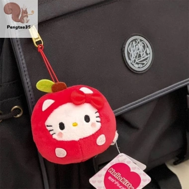 Plushie Anime Túi Mặt Dây Chuyền Đồ Chơi Sang Trọng Quà Tặng Sinh Nhật Bé Gái COD