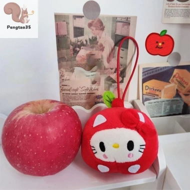 Plushie Anime Túi Mặt Dây Chuyền Đồ Chơi Sang Trọng Quà Tặng Sinh Nhật Bé Gái COD