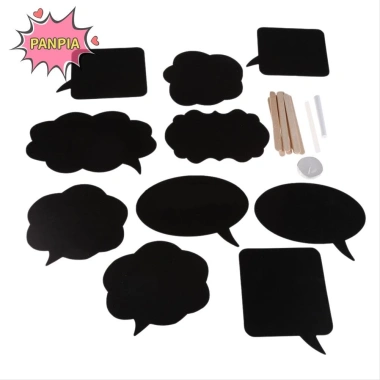 Pnpia 10 chiếc DIY Photo Booth - Chống đỡ đám cưới, sinh nhật, thẻ đen, bảng phấn dính boutique, giá ưu đãi 4