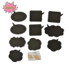 Pnpia 10 chiếc DIY Photo Booth - Chống đỡ đám cưới, sinh nhật, thẻ đen, bảng phấn dính boutique, giá ưu đãi 6