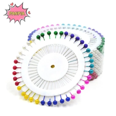 Pnpia 480 chiếc kim may thẳng chân tròn ngọc trai màu loe - Giá ưu đãi 34.463 VND, chất lượng boutique