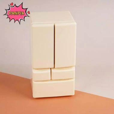 PNPIA Bộ Đồ Chơi Nhà Bếp 1:12 Búp Bê Tủ Lạnh Thực Phẩm Nhỏ Nội Thất Bỏ Túi