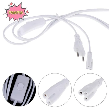 Pnpia Dây Cáp 1.8m Cắm EU cho T5 & Ống LED T8 - Dây Sạc Kết Nối Boutique Giá ưu đãi 57.750₫