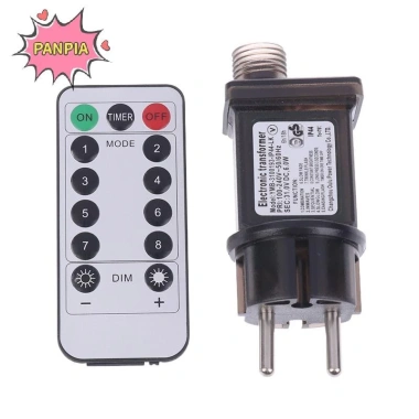 Pnpia EU LED Driver 6W IP44 8 chức năng, điều khiển từ xa, cắm AC 220V-31VDC, chống nước, chiếu sáng laser - 93.170 VND 2