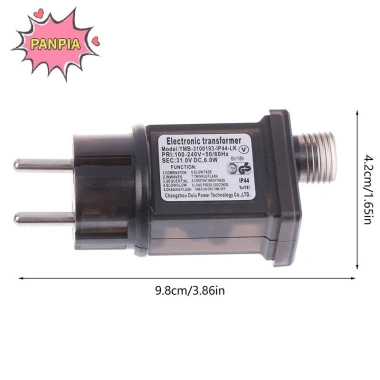 Pnpia EU LED Driver 6W IP44 8 chức năng, điều khiển từ xa, cắm AC 220V-31VDC, chống nước, chiếu sáng laser - 93.170 VND 5