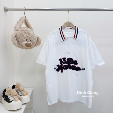 POLO 13DE MARZO Chữ XÙ - Kèm Gấu Cài Siêu Xinh, Giá Ưu Đãi 690.000đ