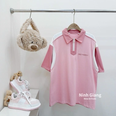 Polo 13De Marzo Hồng - Phong cách ngọt ngào, nổi bật, giá 690.000₫ giảm 138.000₫