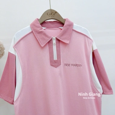 Polo 13De Marzo Hồng - Phong cách ngọt ngào, nổi bật, giá 690.000₫ giảm 138.000₫