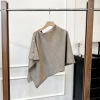 Poncho Dệt Kim Dày Ấm SWETSASHAHEARTS Khăn Choàng Pashmina Nút Mùa Thu Đông 10