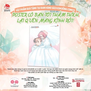 Poster cô bạn tôi thầm thích - Quà Fes giá ưu đãi 79.000 VNĐ, chất lượng cao