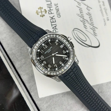 PP 5.167 Bản Đá Baguette 40mm Caliber 324 Kính Sapphire Nguyên Khối - Fullbox Đầy Đủ Phụ Kiện - Giá Ưu Đãi 18.5 Triệu