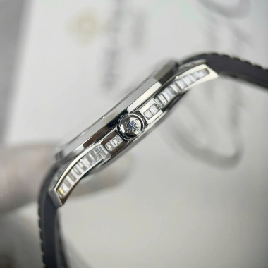 PP 5.167 Bản Đá Baguette 40mm Caliber 324 Kính Sapphire Nguyên Khối - Fullbox Đầy Đủ Phụ Kiện - Giá Ưu Đãi 18.5 Triệu