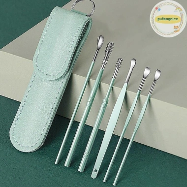 Pufangnice 6 chiếc Dụng Cụ Làm Sạch Tai Earpick - Gọn Gàng, An Toàn, Giá 35.200₫