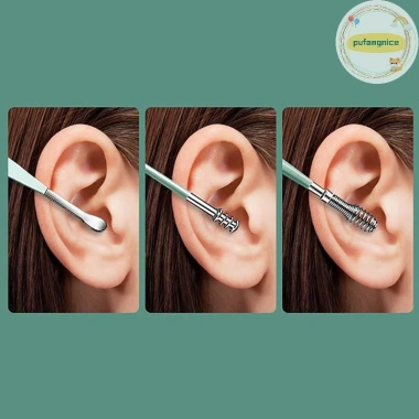 Pufangnice 6 chiếc Dụng Cụ Làm Sạch Tai Earpick - Gọn Gàng, An Toàn, Giá 35.200₫