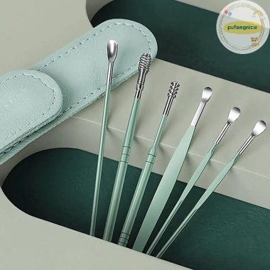 Pufangnice 6 chiếc Dụng Cụ Làm Sạch Tai Earpick - Gọn Gàng, An Toàn, Giá 35.200₫ 8 Pufangnice 6 chiếc Dụng Cụ Làm Sạch Tai Earpick - Gọn Gàng, An Toàn, Giá 35.200₫ 8