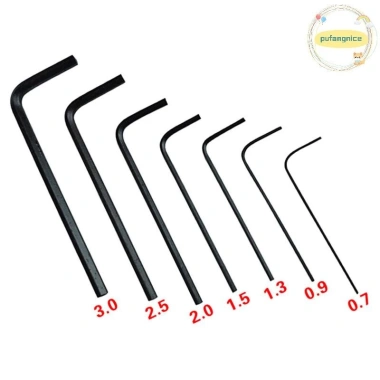 Pufangnice 7 Cái Lốc 0.7‑3mm Hex Allen Bộ Chìa Khóa Cờ Lê Tua Vít Giá 57.530₫