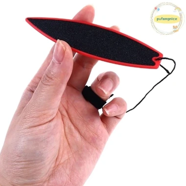 Pufangnice Fingerboard Foam Grip Tape - Băng Dính Grip Đen Chống Trơn Trượt Ngón Tay Skateboard