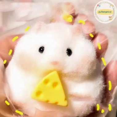 Pufangnice Gà Hamster Đồ Chơi Mềm Bóp Gà Con - Giảm Áp Lực, Giá 50.270 VND 4